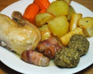 christmas budget dinner student 7