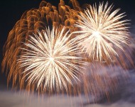 fireworks new year