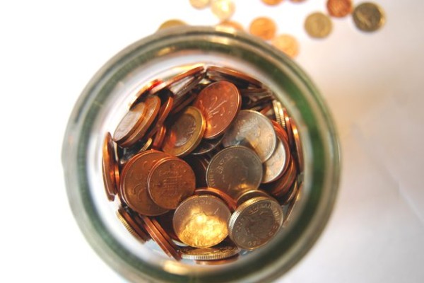 Pot of coins