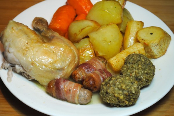 christmas budget dinner student 7